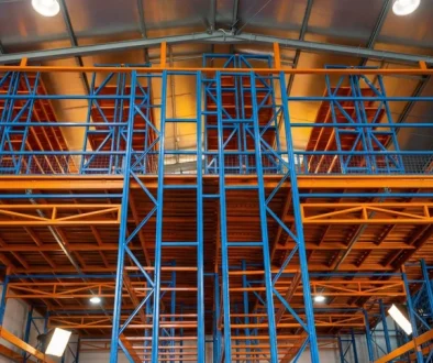 rak gudang mezzanine