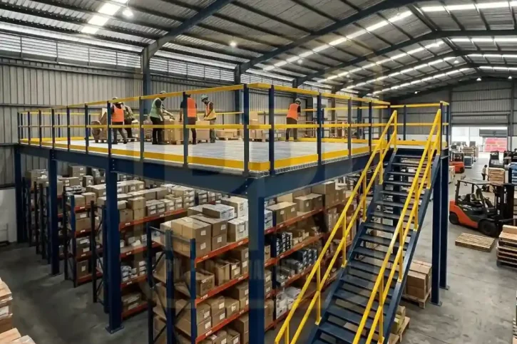 jual rak gudang warehouse mezzanine